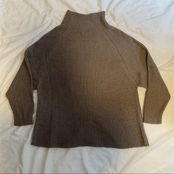Relaxed fit Mock Neck Sweater - Picture 1 of 4